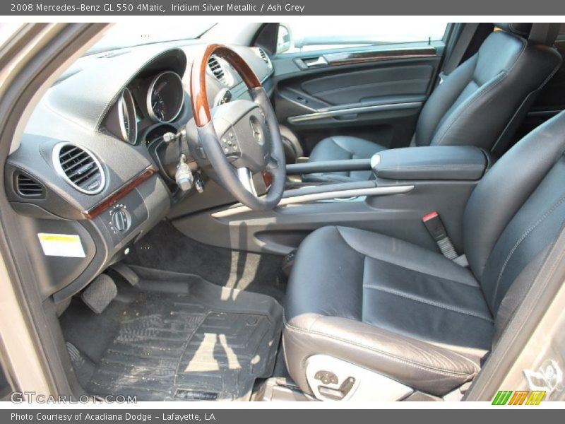 Iridium Silver Metallic / Ash Grey 2008 Mercedes-Benz GL 550 4Matic
