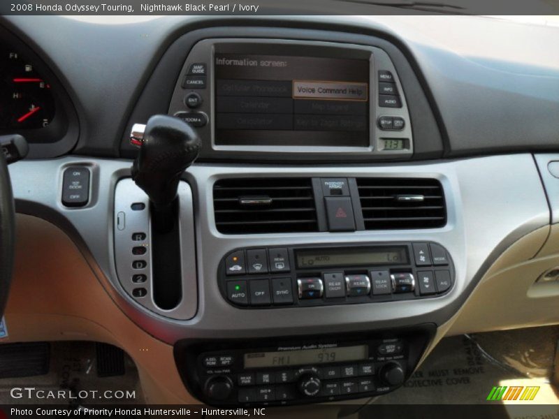 Nighthawk Black Pearl / Ivory 2008 Honda Odyssey Touring
