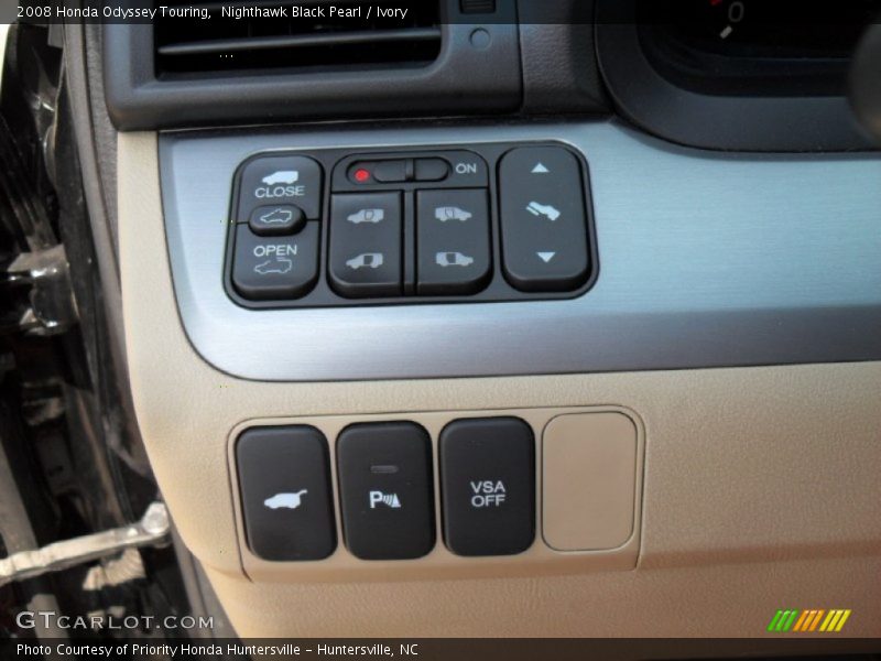 Nighthawk Black Pearl / Ivory 2008 Honda Odyssey Touring