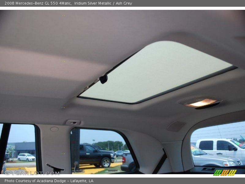 Iridium Silver Metallic / Ash Grey 2008 Mercedes-Benz GL 550 4Matic