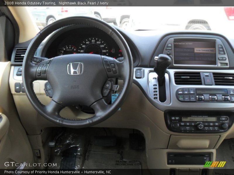 Nighthawk Black Pearl / Ivory 2008 Honda Odyssey Touring