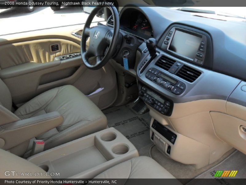 Nighthawk Black Pearl / Ivory 2008 Honda Odyssey Touring