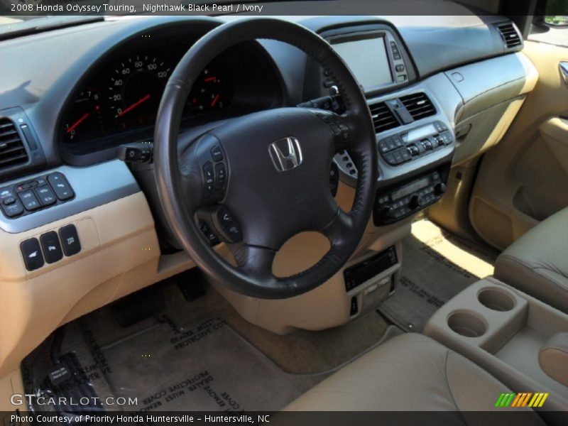 Nighthawk Black Pearl / Ivory 2008 Honda Odyssey Touring