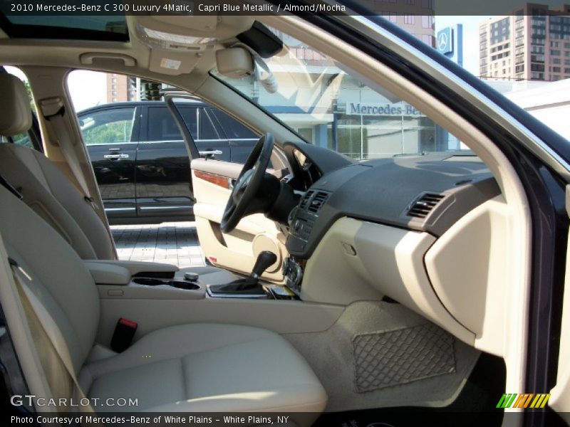 Capri Blue Metallic / Almond/Mocha 2010 Mercedes-Benz C 300 Luxury 4Matic