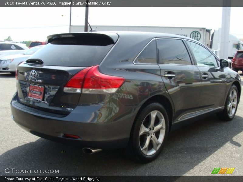 Magnetic Gray Metallic / Gray 2010 Toyota Venza V6 AWD
