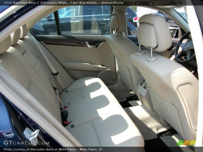 Capri Blue Metallic / Almond/Mocha 2010 Mercedes-Benz C 300 Luxury 4Matic