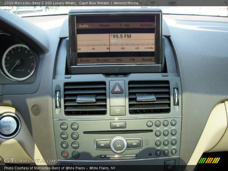 Capri Blue Metallic / Almond/Mocha 2010 Mercedes-Benz C 300 Luxury 4Matic