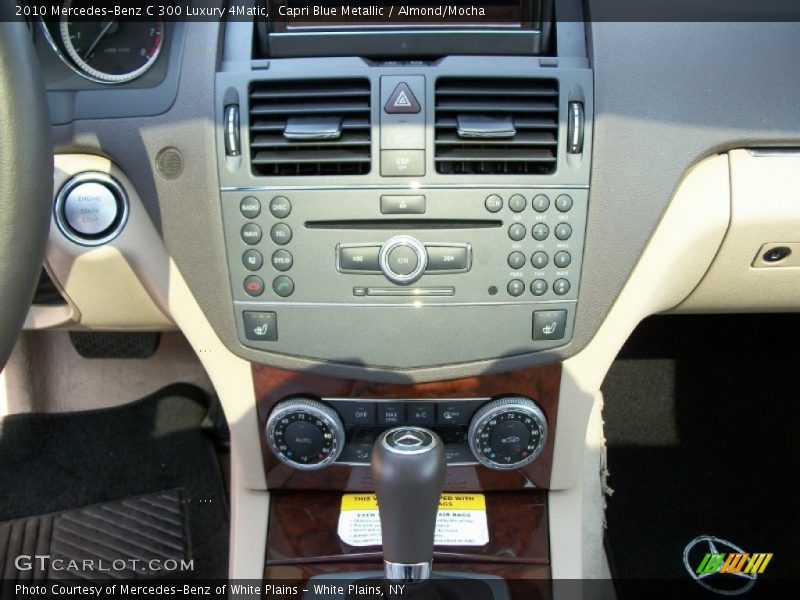 Capri Blue Metallic / Almond/Mocha 2010 Mercedes-Benz C 300 Luxury 4Matic