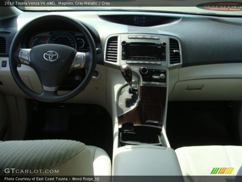 Magnetic Gray Metallic / Gray 2010 Toyota Venza V6 AWD