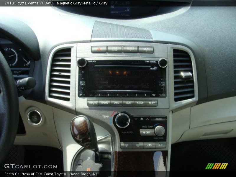 Magnetic Gray Metallic / Gray 2010 Toyota Venza V6 AWD