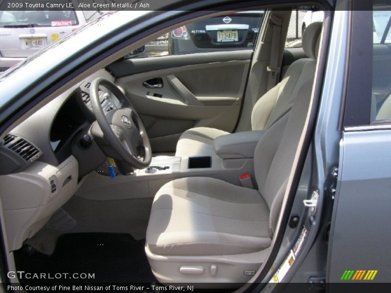 Aloe Green Metallic / Ash 2009 Toyota Camry LE