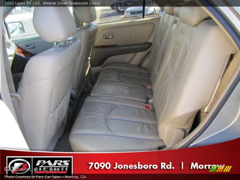 Mineral Green Opalescent / Ivory 2002 Lexus RX 300