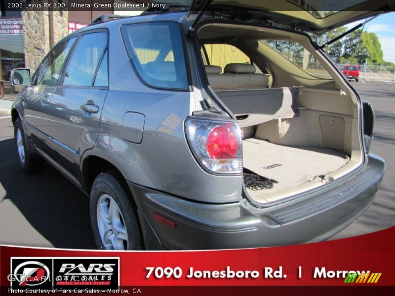 Mineral Green Opalescent / Ivory 2002 Lexus RX 300