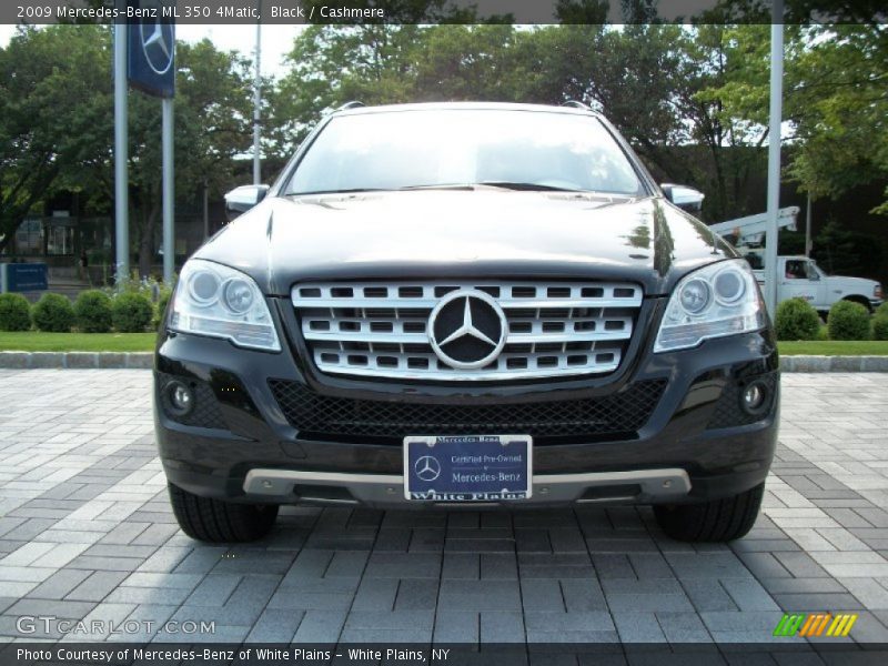 Black / Cashmere 2009 Mercedes-Benz ML 350 4Matic
