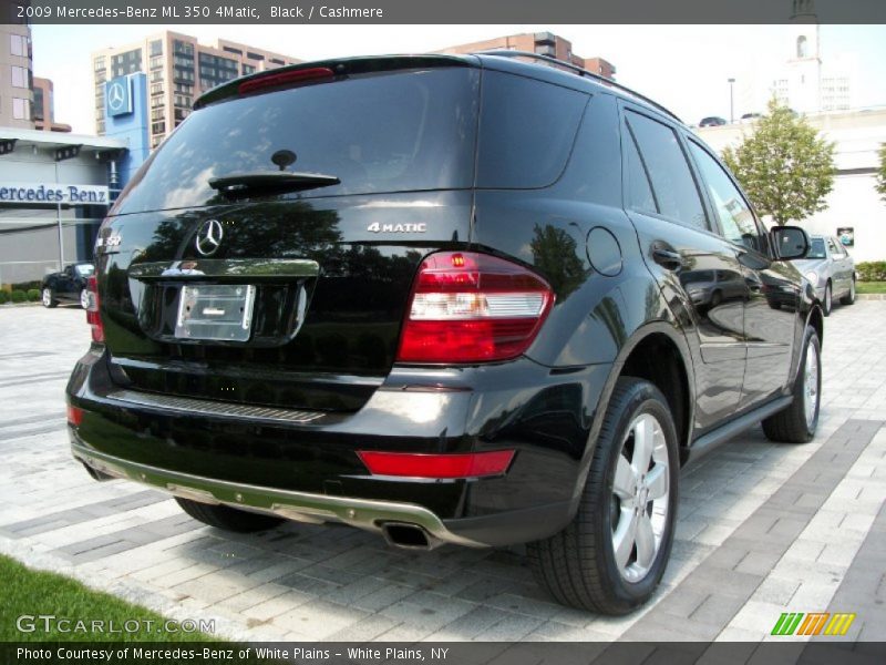 Black / Cashmere 2009 Mercedes-Benz ML 350 4Matic