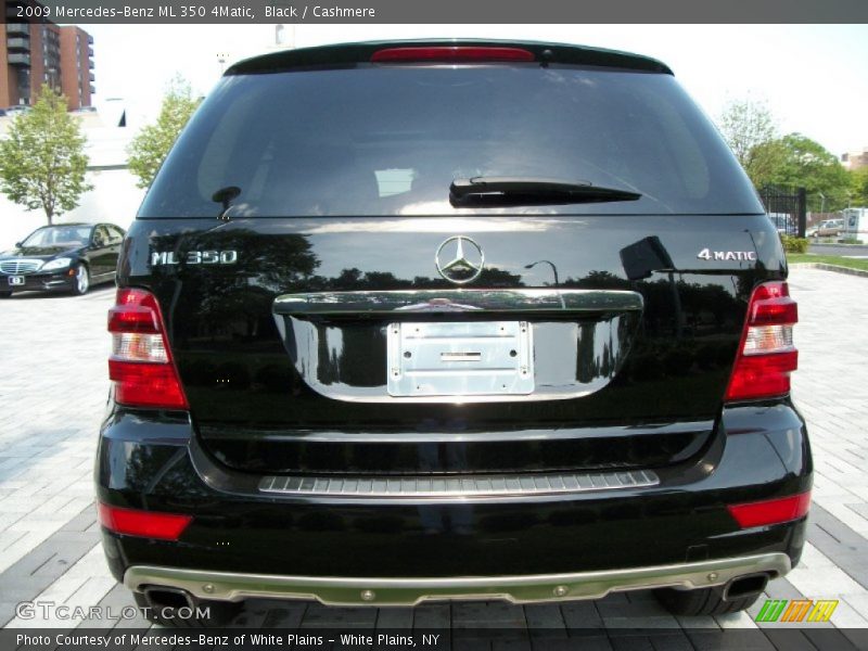 Black / Cashmere 2009 Mercedes-Benz ML 350 4Matic