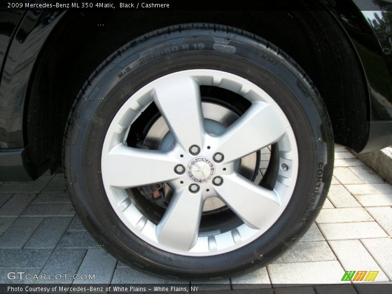Black / Cashmere 2009 Mercedes-Benz ML 350 4Matic