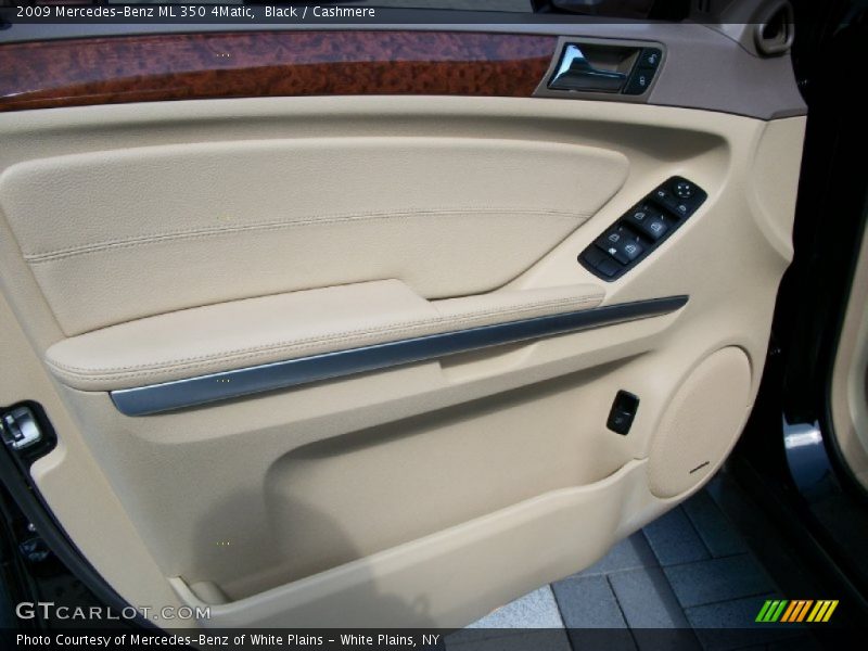 Black / Cashmere 2009 Mercedes-Benz ML 350 4Matic