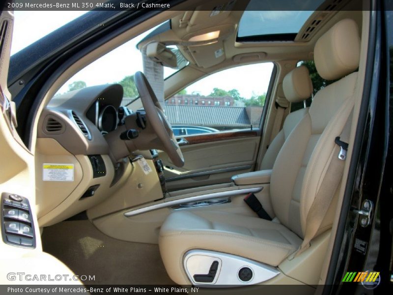 Black / Cashmere 2009 Mercedes-Benz ML 350 4Matic