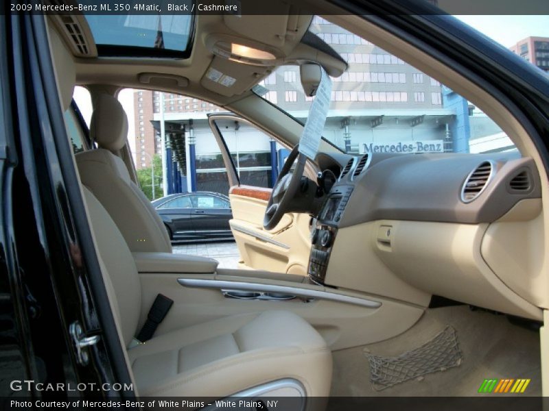 Black / Cashmere 2009 Mercedes-Benz ML 350 4Matic