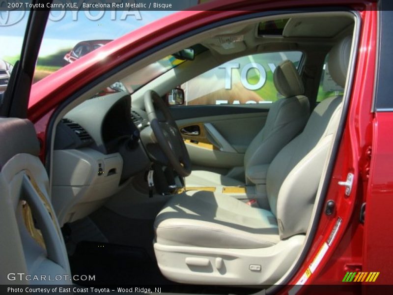 Barcelona Red Metallic / Bisque 2007 Toyota Camry XLE