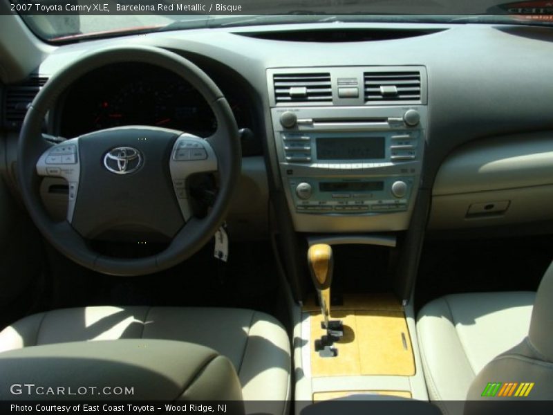 Barcelona Red Metallic / Bisque 2007 Toyota Camry XLE