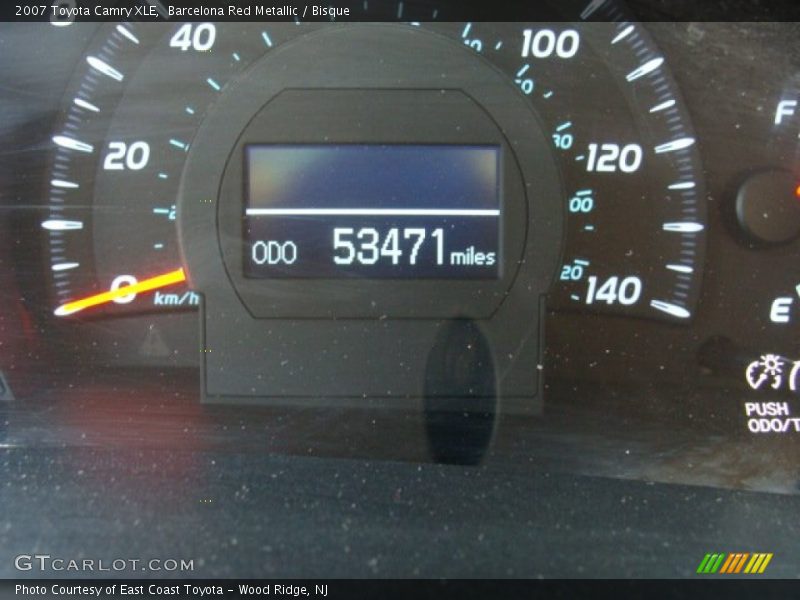 Barcelona Red Metallic / Bisque 2007 Toyota Camry XLE