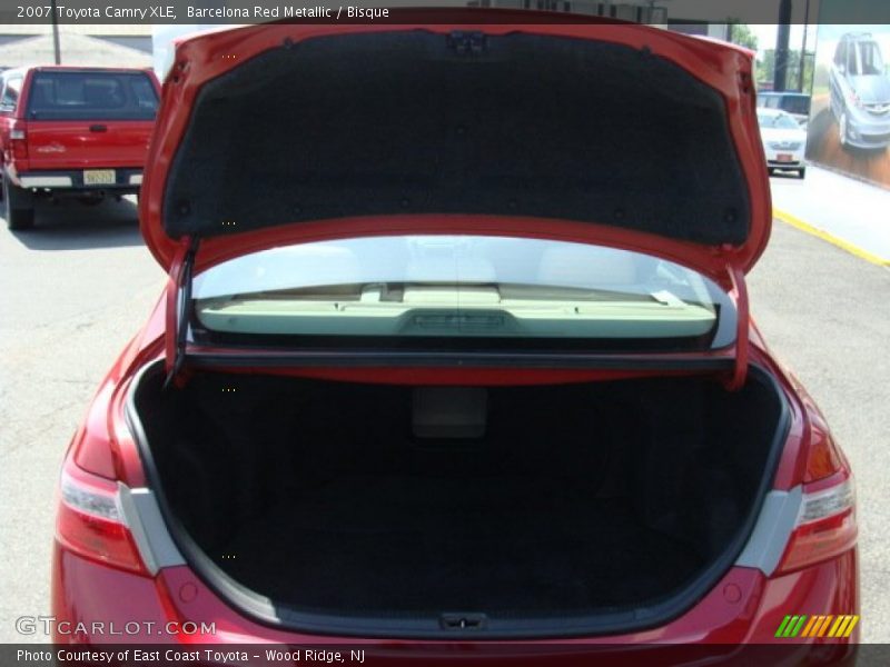 Barcelona Red Metallic / Bisque 2007 Toyota Camry XLE