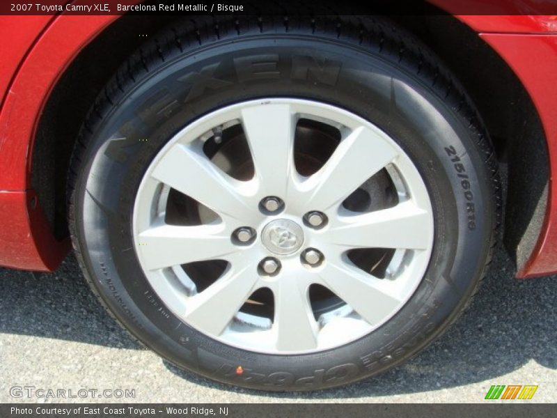 Barcelona Red Metallic / Bisque 2007 Toyota Camry XLE