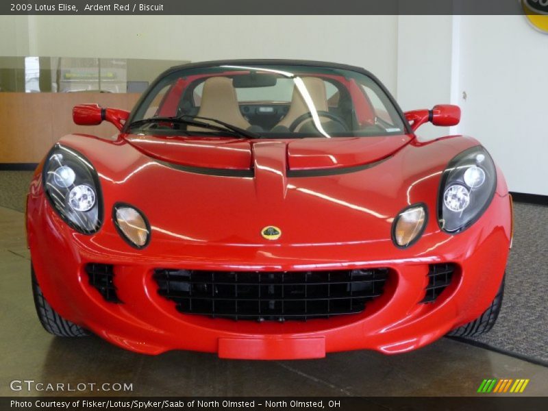 Ardent Red / Biscuit 2009 Lotus Elise