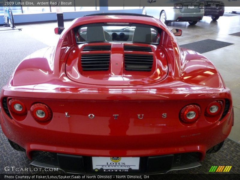 Ardent Red / Biscuit 2009 Lotus Elise