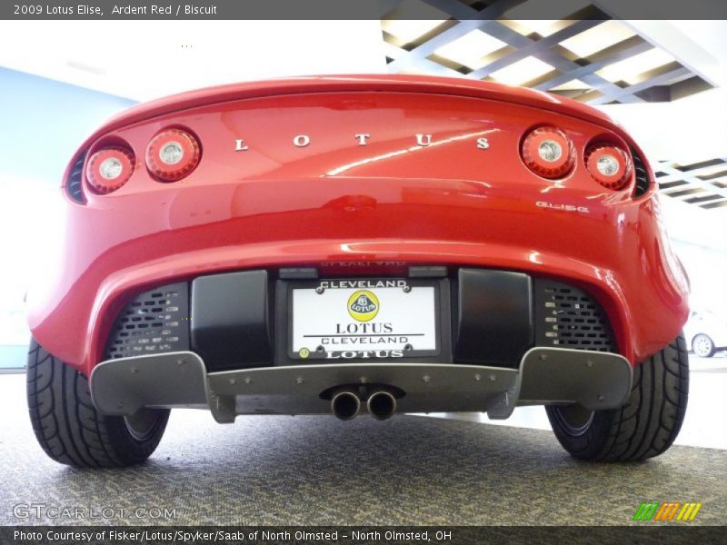 Ardent Red / Biscuit 2009 Lotus Elise