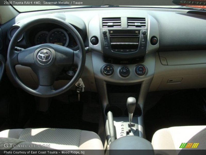 Savannah Metallic / Taupe 2008 Toyota RAV4 4WD
