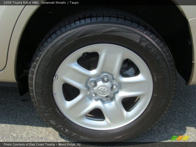Savannah Metallic / Taupe 2008 Toyota RAV4 4WD