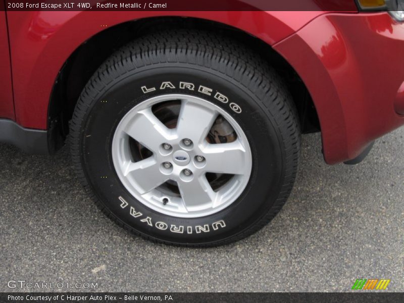 Redfire Metallic / Camel 2008 Ford Escape XLT 4WD