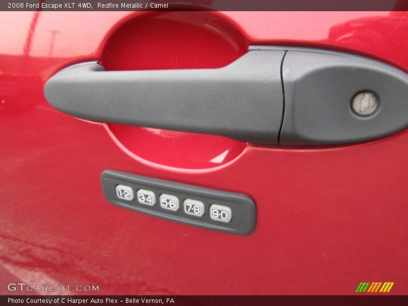 Redfire Metallic / Camel 2008 Ford Escape XLT 4WD