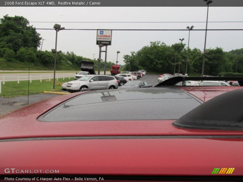 Redfire Metallic / Camel 2008 Ford Escape XLT 4WD