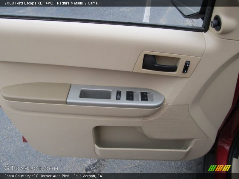 Redfire Metallic / Camel 2008 Ford Escape XLT 4WD
