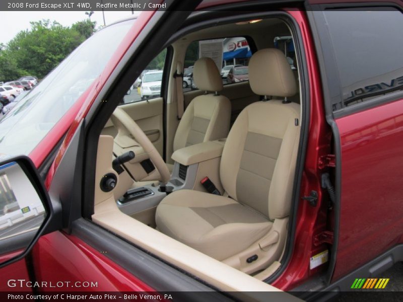 Redfire Metallic / Camel 2008 Ford Escape XLT 4WD