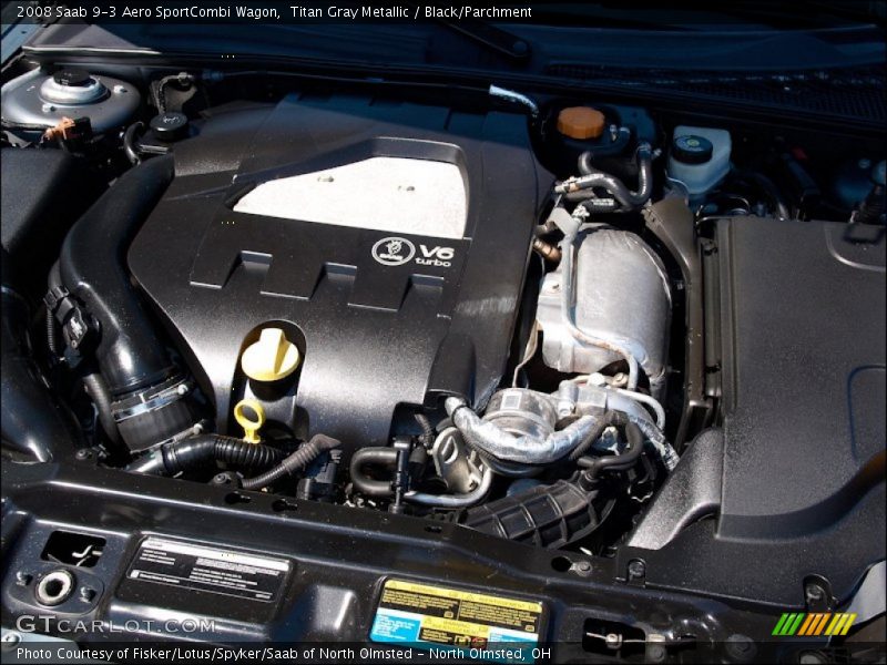  2008 9-3 Aero SportCombi Wagon Engine - 2.8 Liter Turbocharged DOHC 24-Valve VVT V6