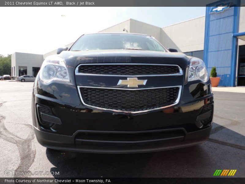 Black / Jet Black 2011 Chevrolet Equinox LT AWD