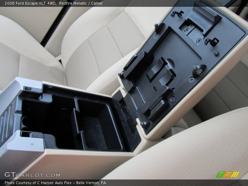 Redfire Metallic / Camel 2008 Ford Escape XLT 4WD