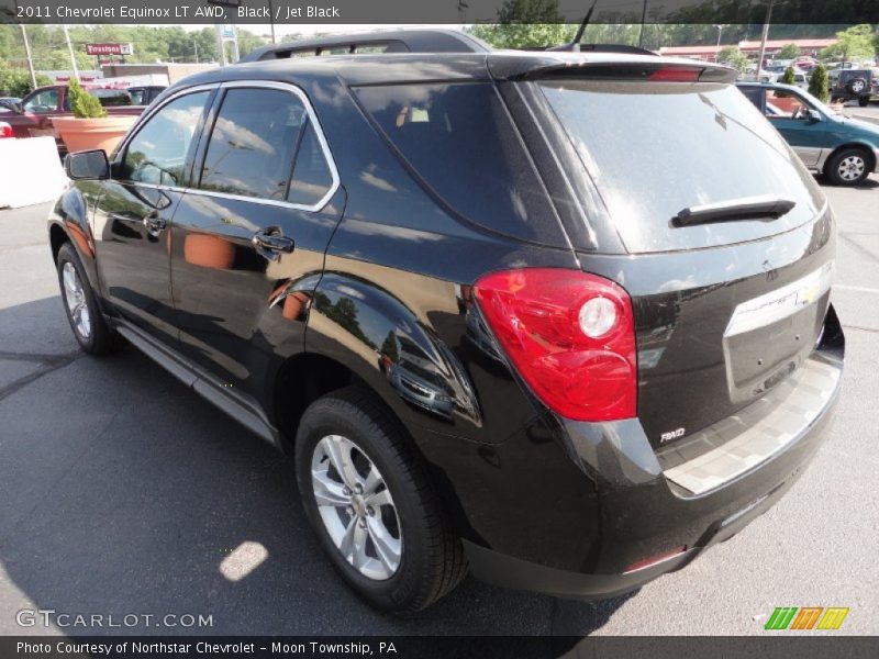 Black / Jet Black 2011 Chevrolet Equinox LT AWD