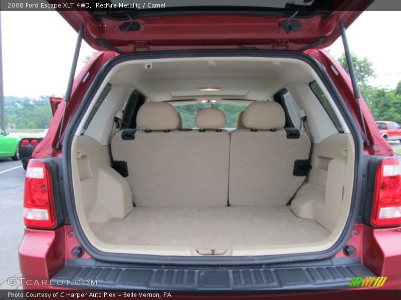 Redfire Metallic / Camel 2008 Ford Escape XLT 4WD