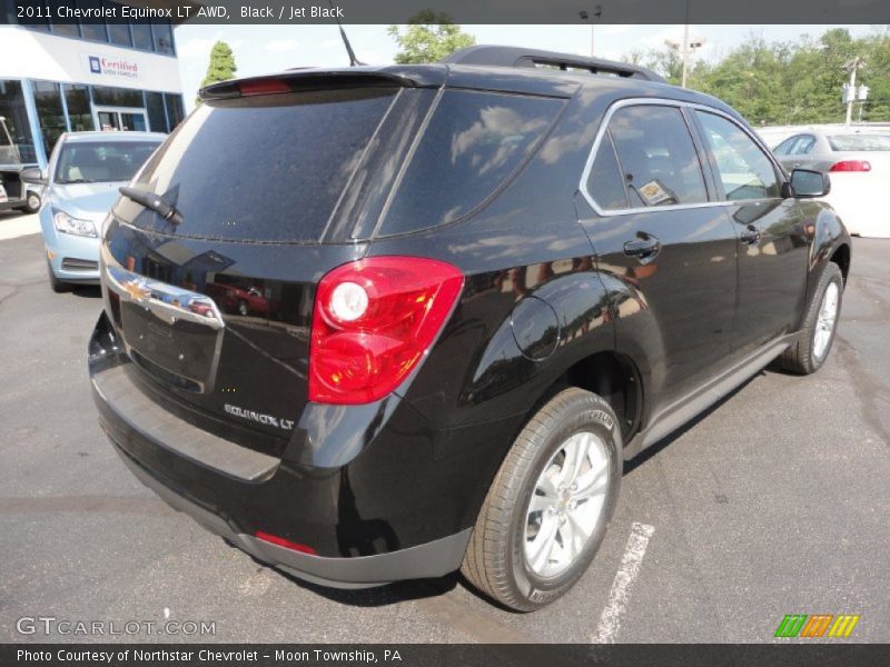 Black / Jet Black 2011 Chevrolet Equinox LT AWD