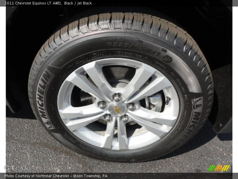 Black / Jet Black 2011 Chevrolet Equinox LT AWD