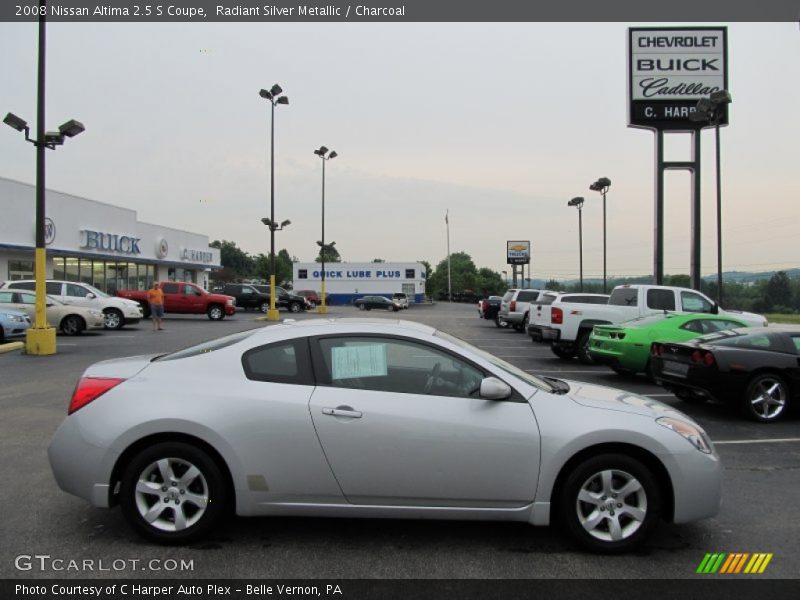 Radiant Silver Metallic / Charcoal 2008 Nissan Altima 2.5 S Coupe