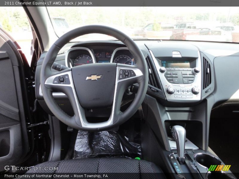 Black / Jet Black 2011 Chevrolet Equinox LT AWD