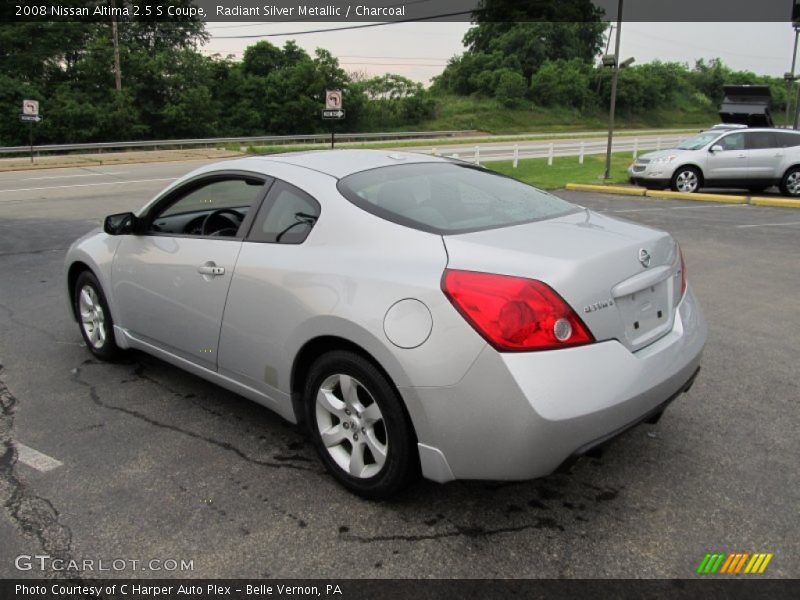 Radiant Silver Metallic / Charcoal 2008 Nissan Altima 2.5 S Coupe