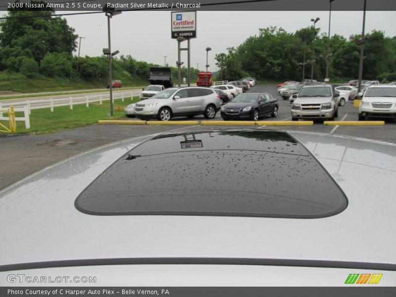 Radiant Silver Metallic / Charcoal 2008 Nissan Altima 2.5 S Coupe